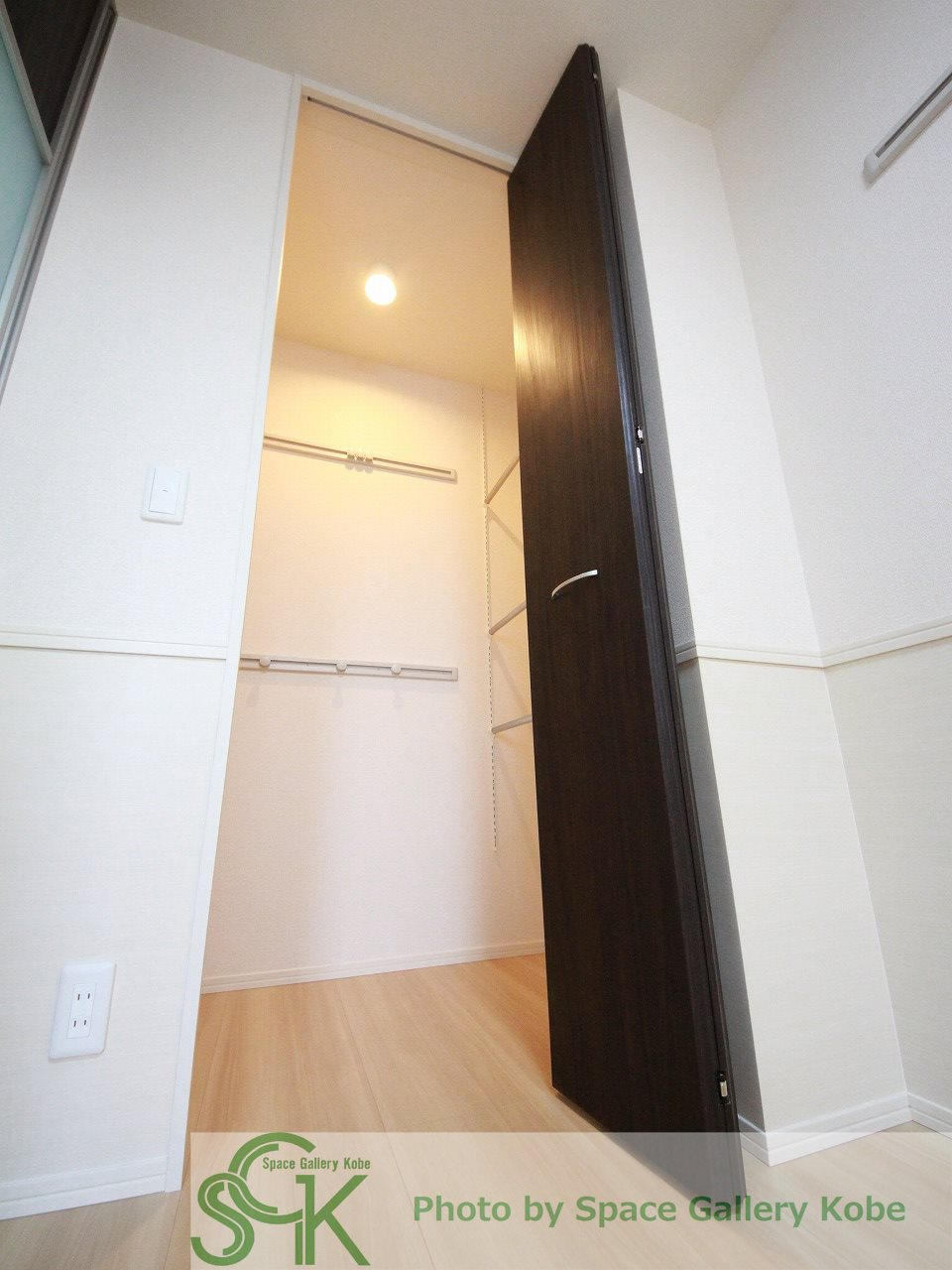 ウィット垂水Ⅱの収納|※同物件の別のお部屋の写真です※