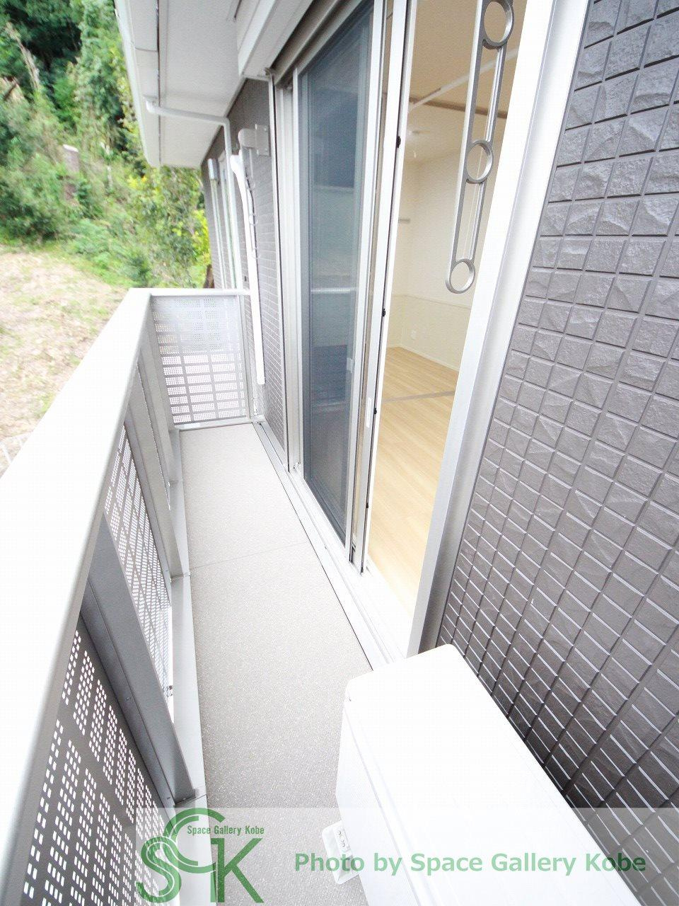 ウィット垂水Ⅱのバルコニー|※同物件の別のお部屋の写真です※