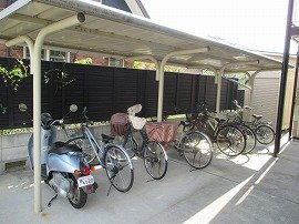 レオパレスサンフレグランスのその他共用部分|駐輪場有り