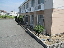 加古川市尾上町長田のアパートの外観