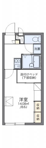 レオパレスＹＯＳＨＩＮＯの間取り