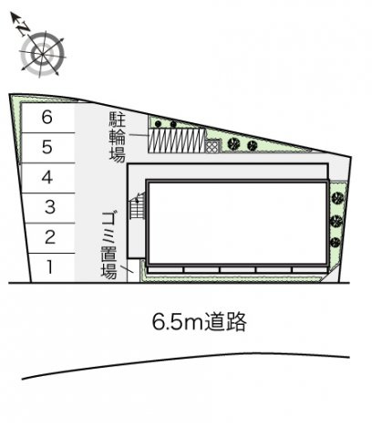 レオパレスＹＯＳＨＩＮＯの駐車場