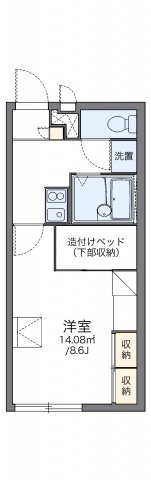 レオパレスＣＯＮＦＯＲＴ加古川の間取り