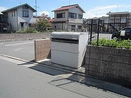 加古川市尾上町口里のアパートのその他|ゴミ回収BOX