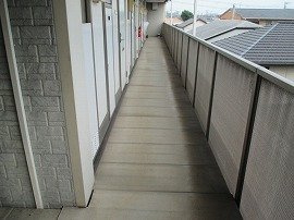 加古川市加古川町美乃利の賃貸マンションのその他|2階廊下