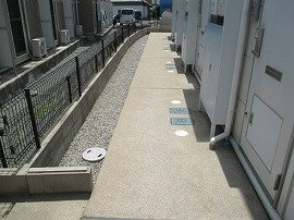 加古川市加古川町南備後のアパートのその他|1階廊下