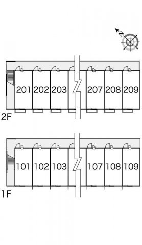 加古川市野口町古大内のアパートのその他