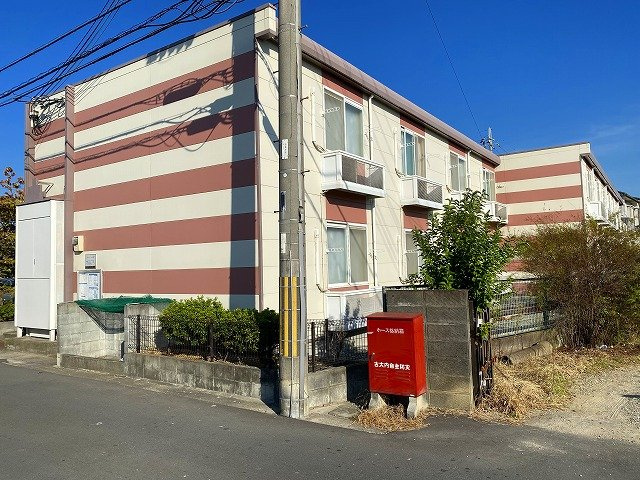 レオパレスエコハウス華園のバルコニー