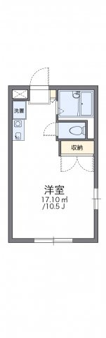レオパレス長砂の間取り