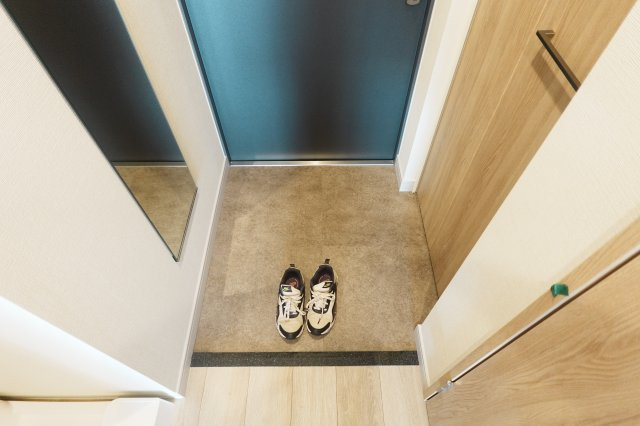 【玄関】 | プレサンス天王寺デルニエ