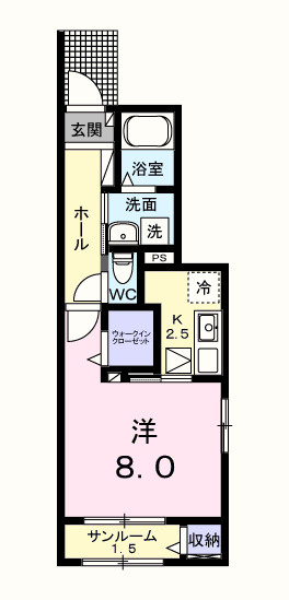 フォンターナ・ブリオの間取り
