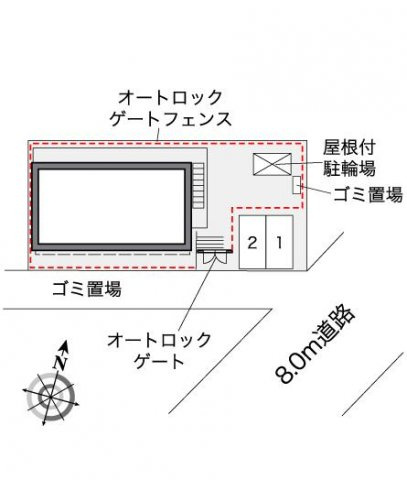 神戸市中央区野崎通３丁目のアパートのその他