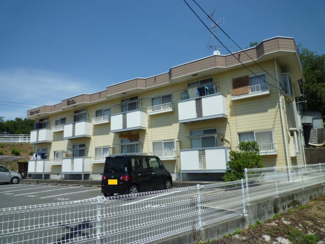 倉敷市児島下の町６丁目のアパートの外観