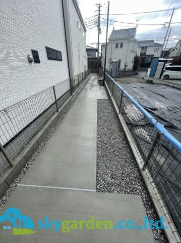 藤沢市亀井野４丁目　新築戸建　全3棟D号棟の駐車場