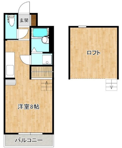SHANT北野の間取り