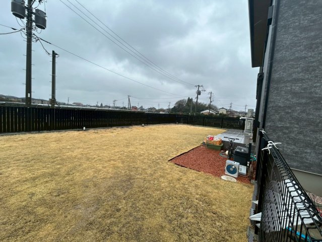 八街市朝日　中古戸建の庭