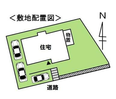 【区画図】 | 駐車3台可能です。