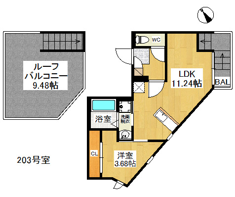 【間取り】 | Grandtic D-IV Ijiri　★プライスホームなら仲介手数料が割引価格です！★