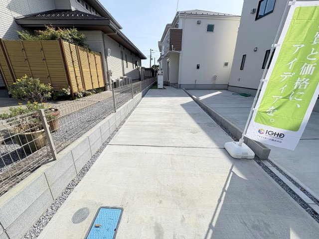 三郷市彦沢1丁目　新築戸建　全3棟　3号棟の駐車場|カースペース縦列2台可能