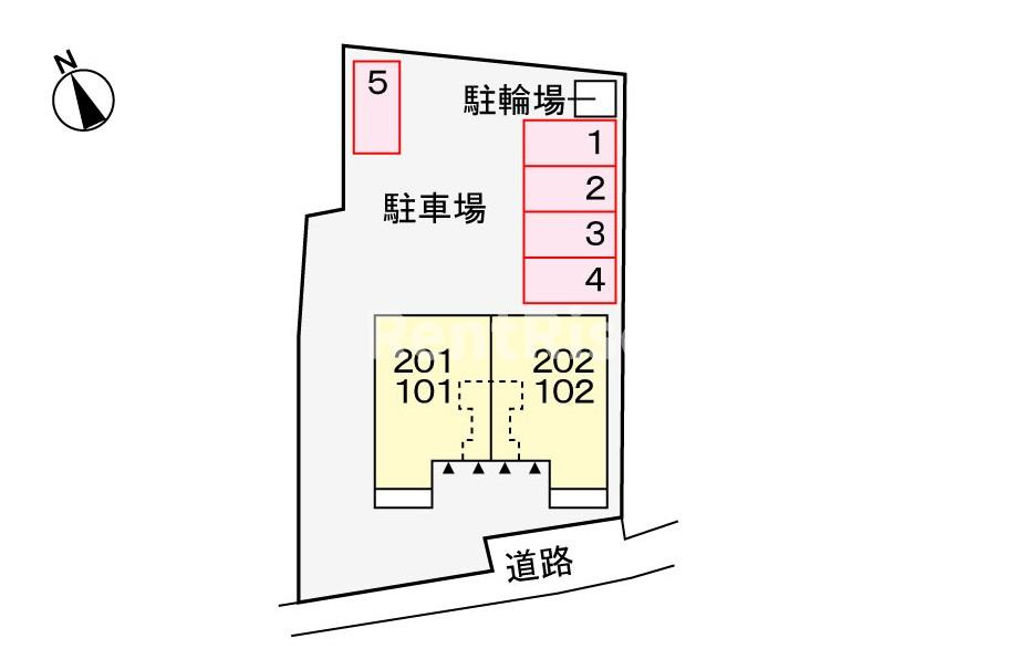 リヴィエールの駐車場|駐車場