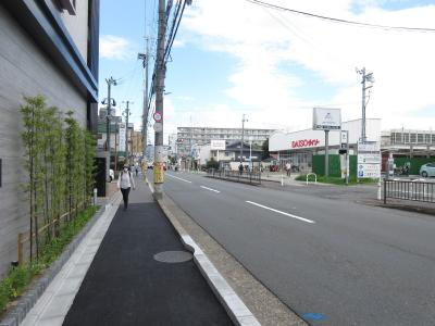 クレアドーレ京都二条の地図|前面道路