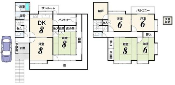 【間取り】 | S22077-岩倉南