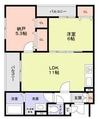 フォレストクリエオーレ大蔵海岸の間取り