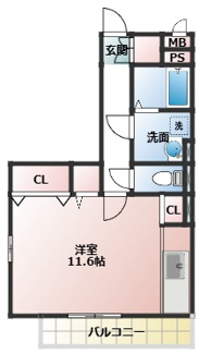 【間取り】 | コスモシティ桜