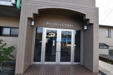 アーバンハイツ884のエントランス