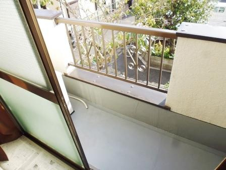 プチメゾンタケウチのバルコニー