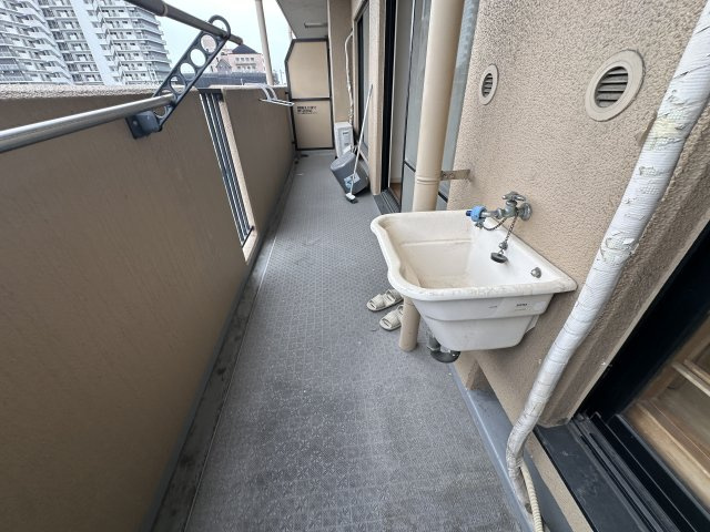 ふぁみーゆ鳳のバルコニー