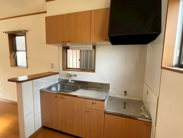 シティーパティオのキッチン|コンパクトなキッチンで掃除もラクラク