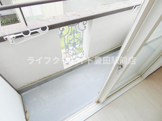 パークアベニューデュエット大木のバルコニー