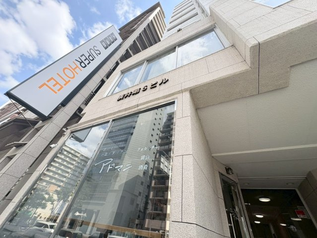 横井第6ビルのバルコニー