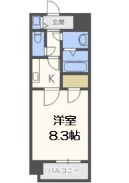 【間取り】 | オーパスグラン谷町