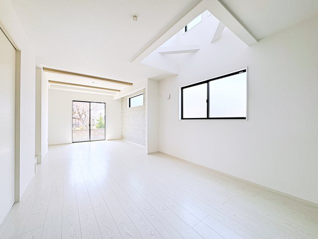 新築戸建・建売　郡山市静西1期　priSUMA　全4棟の居間・リビング