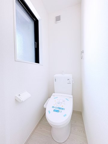 新築戸建・建売　郡山市静西1期　priSUMA　全4棟のトイレ