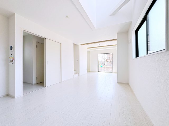 新築戸建・建売　郡山市静西1期　priSUMA　全4棟の居間・リビング