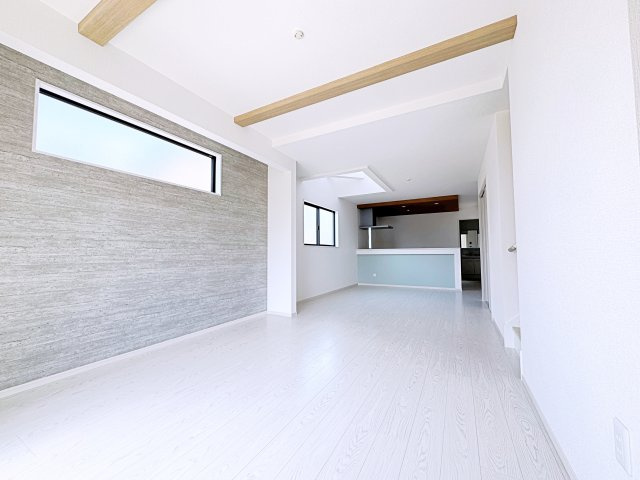新築戸建・建売　郡山市静西1期　priSUMA　全4棟の居間・リビング