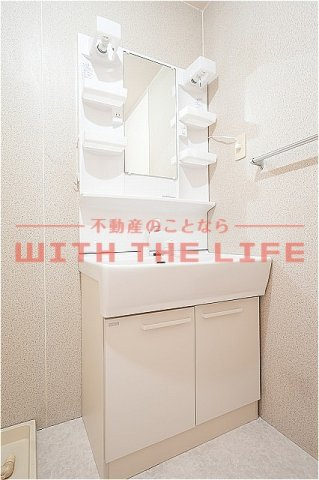 セジュール藤光【キャッシュバック対象物件】の独立洗面台|独立洗面化粧台が付いています