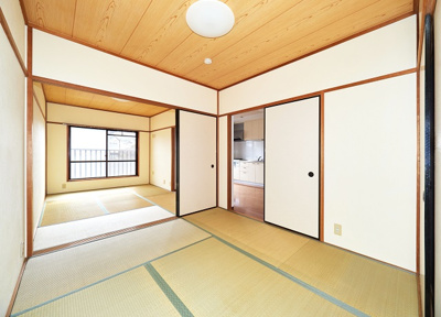 【和室】 | ハピネス | 6帖4.5帖続き和室