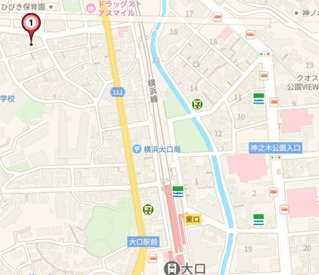 Ｌａｕｒｅｌ　Ｔｅｒｒａｃｅの地図