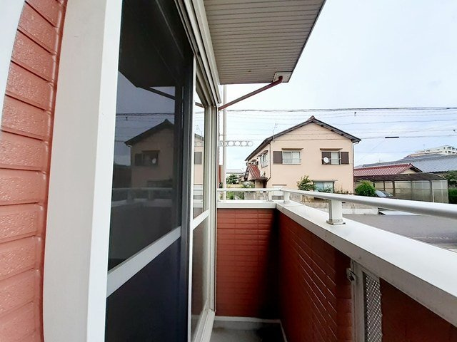 マーベラス柏井のバルコニー