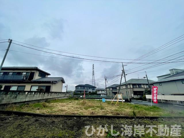 藤沢市大庭　売地の外観|4月3日撮影　現地外観