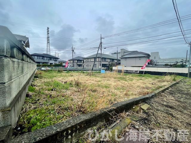 藤沢市大庭　売地の外観|4月3日撮影　現地外観