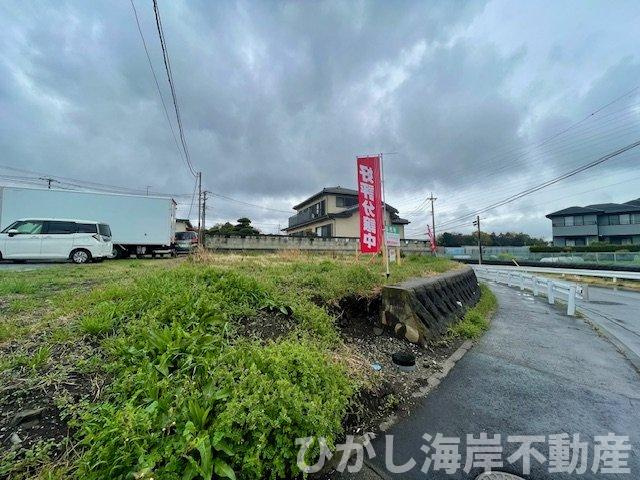 藤沢市大庭　売地の外観|4月3日撮影　現地外観