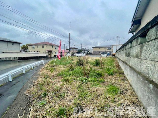 藤沢市大庭　売地の外観|4月3日撮影　現地外観