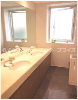 三宮電電ビルの洗面所|洗面所です