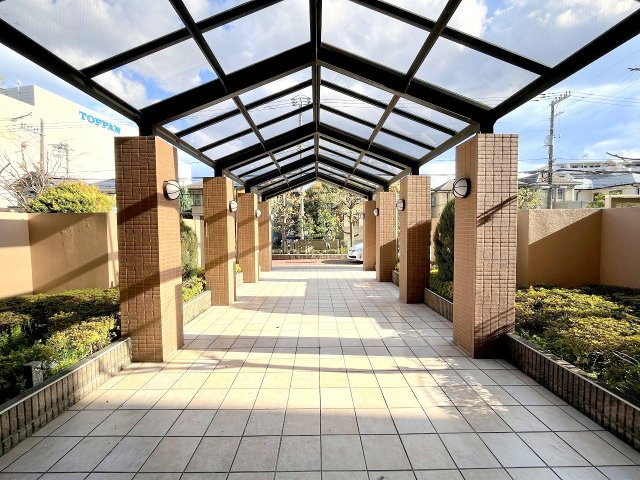 レクセルマンション福生第二のエントランス