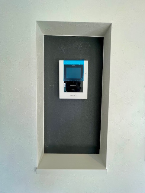 新築戸建　のセキュリティ|ニッチTVモニター付きインターフォン